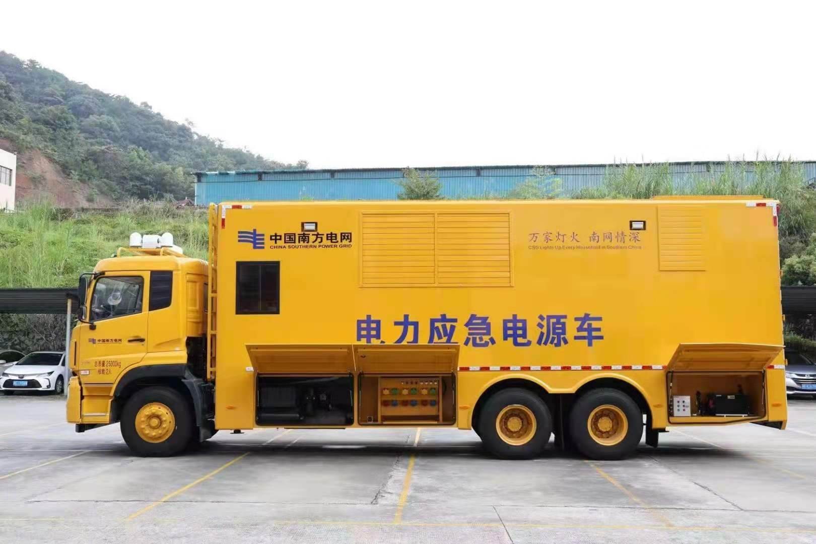 谢通门安康大型柴油发电机发电车UPS电源出租租赁